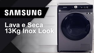 ESSA MÁQUINA DE LAVAR É UM SONHO DE CONSUMO  Lava e Seca Samsung WD13T [upl. by Astra]