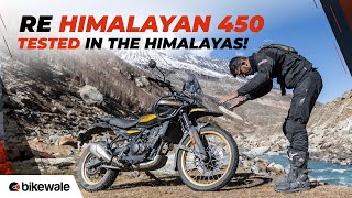 Royal Enfield Himalayan 450 Review  FINALLY an AllRounder Adventure Bike  BikeWale [upl. by Lillith]