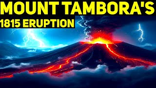 The Notorious 1815 Eruption of Mount Tambora [upl. by Enelram]