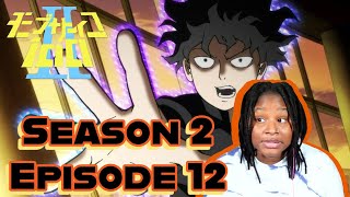 MOB VS THE BOSS Mob Psycho 100 Season 2Episode 12  Reaction [upl. by Rinum960]