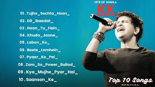 Best of KK  kk songs  Juke box  Best Bollywood songs of kk  Kk hit songs [upl. by Happy]