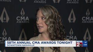 Ashley McBryde talks tribute performance at 58th Annual CMA Awards [upl. by Lehpar302]