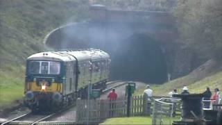 Bluebell Railway  No 73136 at Sharpthorne with the Wealden Exclusive [upl. by Ynaffit]