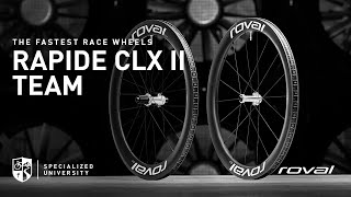 How the Roval Rapide CLX II Team are the Fastest Road Wheels we’ve ever made [upl. by Ihana34]