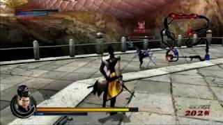 Sengoku Basara 3 Utage  Matsunaga vs Date  Horse Race [upl. by Annyahs]