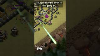 Where is the arrow going Archer Queen ll Clash of Clans ll [upl. by Yoshiko]