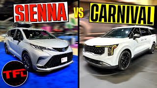 The 2025 Kia Carnival Goes Hybrid to Take on the Toyota Sienna But Is It BETTER [upl. by Meadows]