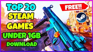 20 Free Steam Games Under 1GB Download Games for Low End PCs [upl. by Nnalorac659]