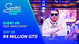 SunBet Poker Tour Time Square  Main Event Day 1B  R4 Million GTD [upl. by Tien791]