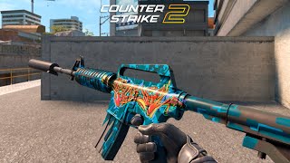 CS2 M4A1S  Master Piece  Skin showcase all floats 4K60FPS [upl. by Barb]