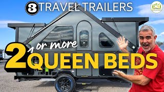 Travel Trailers With 2 Queen Beds [upl. by Begga706]