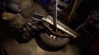 Boat trailer axle replacement on homemade trailer DIY  part 1 [upl. by Brandt]