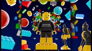 Blender 3D Lego X Nike Creation Timelapse [upl. by Bonnette]