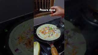 Pesara dosa easy breakfast food pesarattu if u want full video of pesara dosa comment chyandi [upl. by Ilan]