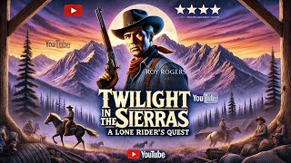 🌄 Twilight in the Sierras 1950  A Lone Riders Quest [upl. by Ittam]