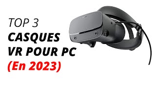 Top 3 meilleurs casques VR pour PC en 2023 [upl. by Rosol617]