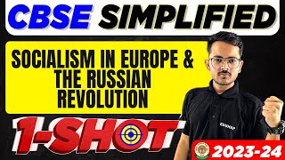 Socialism in Europe and The Russian Revolution Class 9 OneShot Explanation 202324CBSE SIMPLIFIED [upl. by Ambrogino]