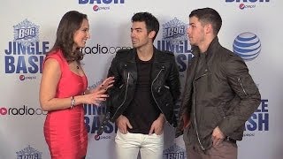 Joe amp Nick Jonas Backstage at B96 Pepsi Jingle Bash [upl. by Bertrand96]