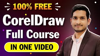 CorelDraw Full Course in One Video [upl. by Danila]