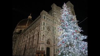 Christmastime in Florence Italy  The Duomo [upl. by Danice171]