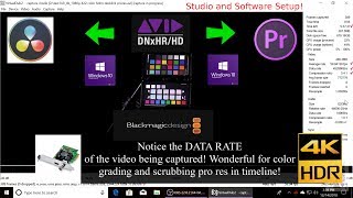 Make atomos recorder for Windows PC Pro ress 422 10bit capture decklink cards [upl. by Ragg]