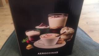 Aeroccino 3 Milk Frother  Nespresso  Unboxing [upl. by Anaicul378]