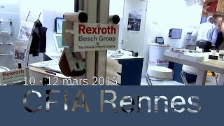 Bosch Rexroth sur le salon CFIA Rennes 2015 [upl. by Etteoj539]