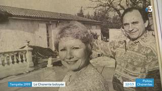 Les dégâts de la tempête de 1999 en Charente [upl. by Shep544]