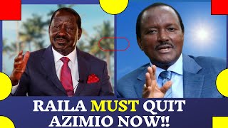 🚨Why Raila Odinga MUST Leave Azimio NOW  The Untold Story [upl. by Isa559]