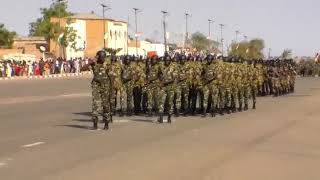 Défiler militaires au niger [upl. by Eilyac]