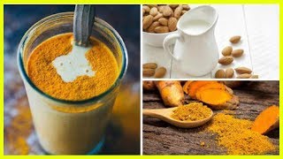 Boisson antiinflammatoire au curcuma et au lait d’amande [upl. by Adora]