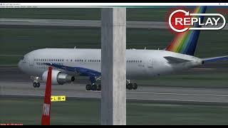 Aeronave Boeing 767200 Trans Brasil FSX [upl. by Larrej]