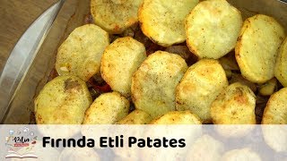 Fırında Etli Patates Tarifi [upl. by Brubaker]