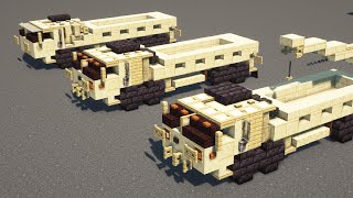 Minecraft HEMTT M977 Cargo Truck Tutorial [upl. by Remmus861]