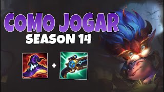 COMO JOGAR DE HEIMERDINGER TOP SEASON 14  Contra Smolder [upl. by Ljoka]