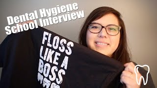 Dental Hygiene School Interview [upl. by Nanete]