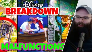 Top 10 Disney Fails Ride Breakdowns amp Malfunctions Pt 3 Walt Disney World amp Disneyland  TPMvids [upl. by Tonnie]