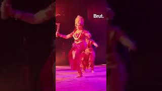 Hema Malini performed a dance recital in Mathura during Navratri [upl. by Abbotson]