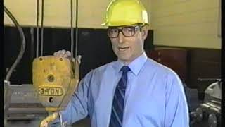 Indoor Cranes Safe Lifting Operation 1990s VHS Tape Workplace Safety Training [upl. by Marcos]