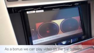 Pioneer AVHP4400BH LEXUS SC430 Hardtop Stereo Iphone Pandora [upl. by Valentina]