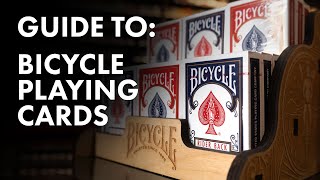 Guide to Bicycle Rider Back Playing Cards [upl. by Cofsky838]