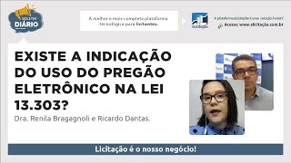 Existe a indicação do uso do pregão eletrônico na Lei 13303 Entrevista com Dra Renila Bragagnoli [upl. by Marylinda]