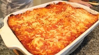 Vegetable Lasagne Recipe  OrsaraRecipes [upl. by Noillimaxam659]