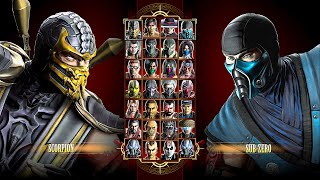 Mortal Kombat 9 Gameplay 4K 60FPS [upl. by Necyla]