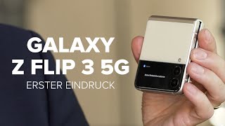 Galaxy Z Flip 3 5G Samsungs KlappHandy jetzt fit für die Massen [upl. by Nelag]