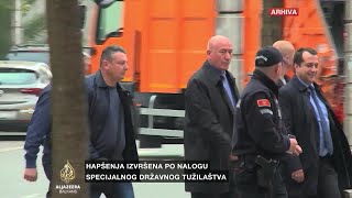 Crnogorska policija uhapsila Zorana Lazovića i Milivoja Katnića [upl. by Hermione]