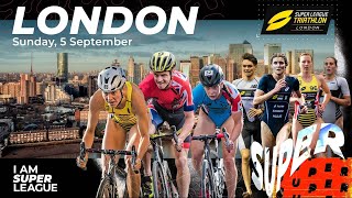 Super League Triathlon London 2021  FULL RACE LIVE  Championship Series [upl. by Ybot]