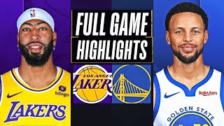 LAKERS vs WARRIORS Full Game Highlights  October 14 2024  NBA HIGHLIGHTS TODAY 2K23 [upl. by Anitsirc723]