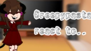 creepypasta react to yn as Gacha tiktoks part 2  ship [upl. by Anelis]