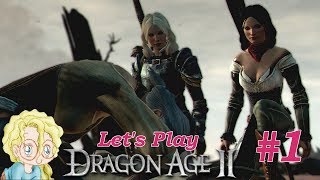 The Destruction of Lothering  A Family Divided  1 Lets Play Dragon Age 2 [upl. by Rese588]